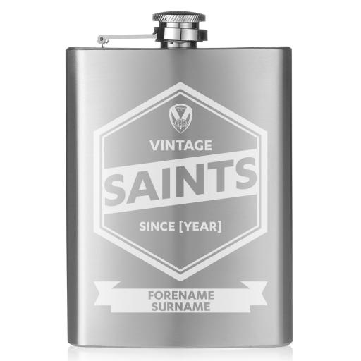 St Helens Vintage Hip Flask