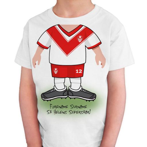 St Helens Kids Use Your Head T-Shirt