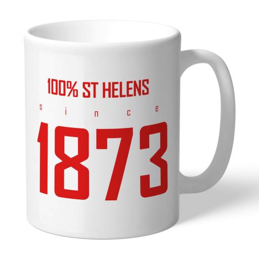 St Helens 100 Percent Mug