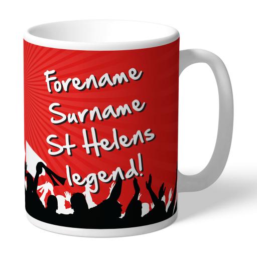 St Helens Legend Mug